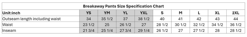 Atlantic City Seals Breakaway Adult Jogger Pants
