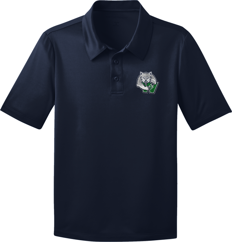 Woodbridge Wolfpack Youth Silk Touch Performance Polo